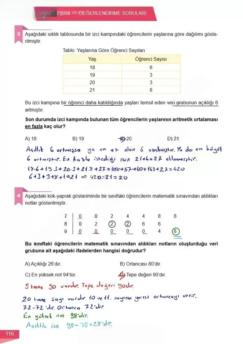 6. Sınıf Matematik Ders Kitabı Cevapları Meb Yayınları 1 Sayfa 116 Çözüm Görseli