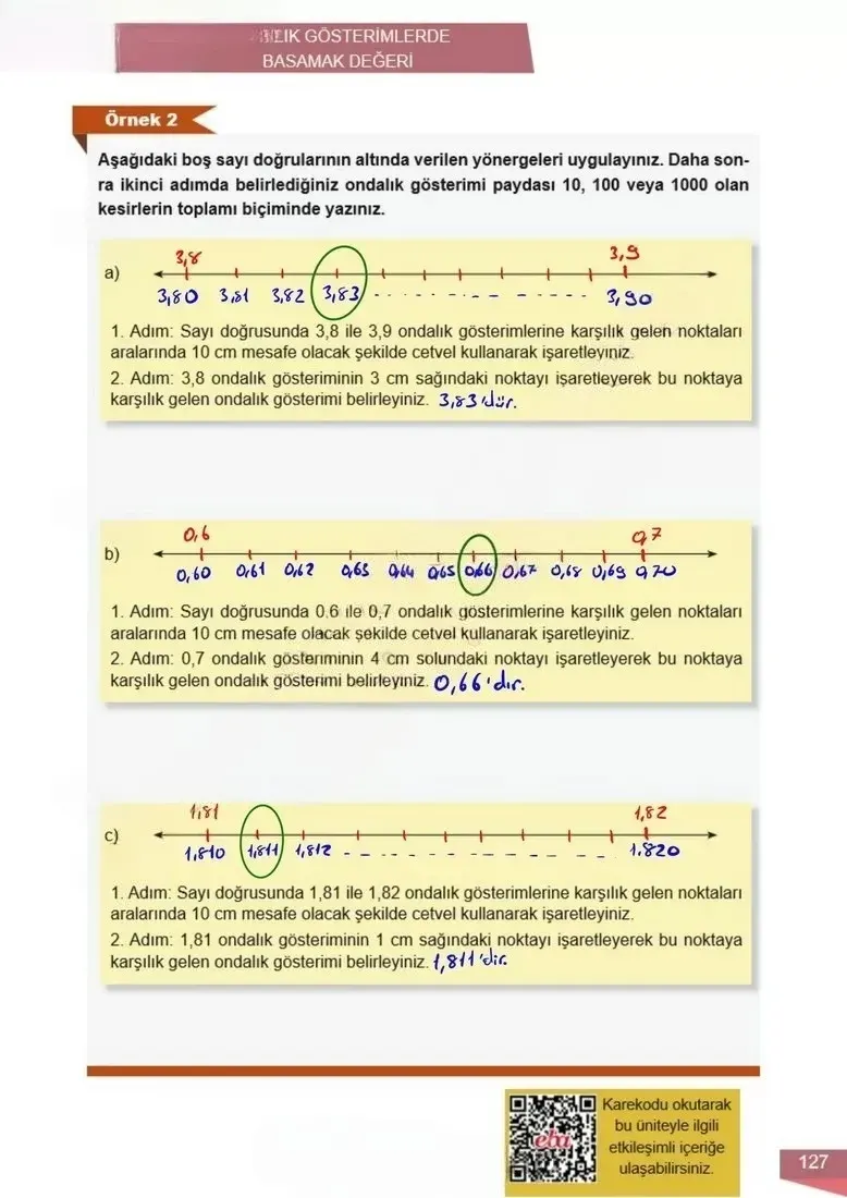 6. Sınıf Matematik Ders Kitabı Cevapları Meb Yayınları 1 Sayfa 127 Çözüm Görseli