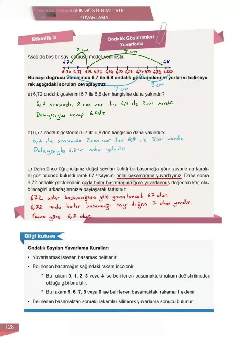 6. Sınıf Matematik Ders Kitabı Cevapları Meb Yayınları 1 Sayfa 128 Çözüm Görseli