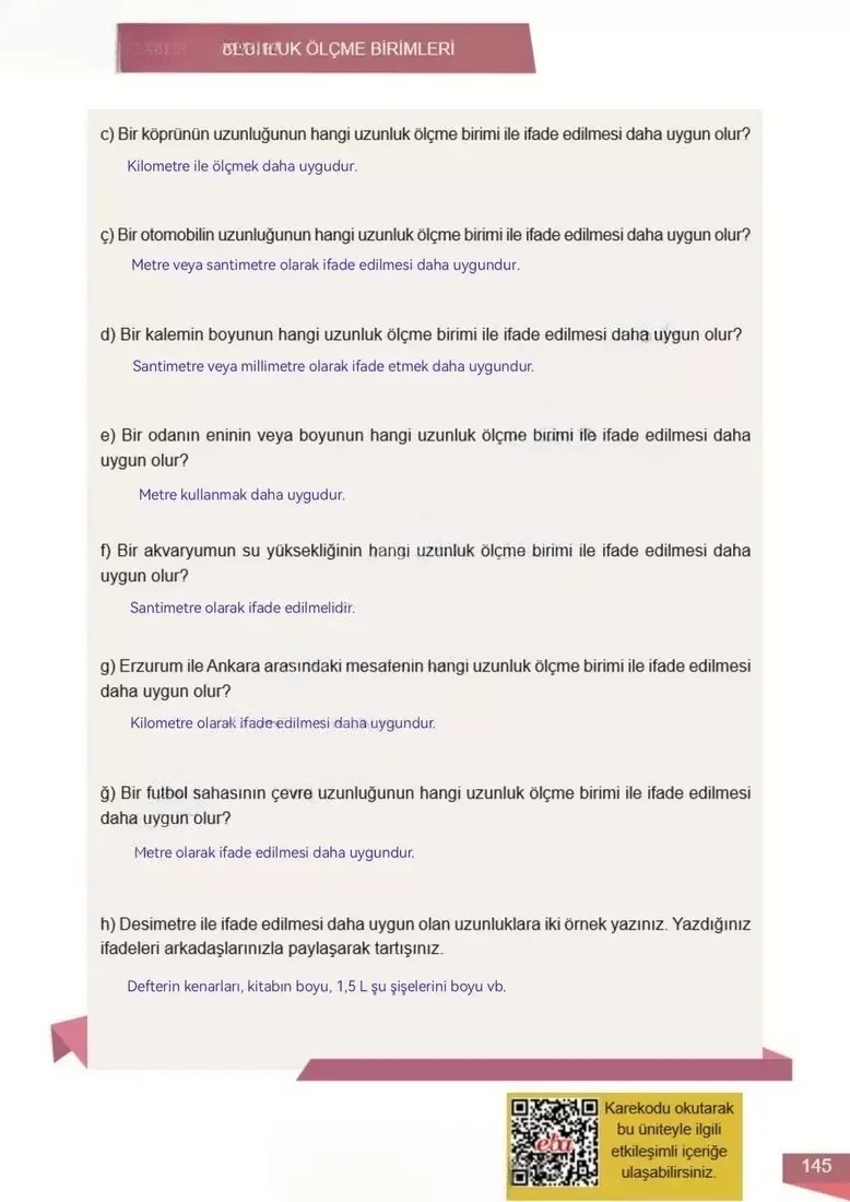 6. Sınıf Matematik Ders Kitabı Cevapları Meb Yayınları 1 Sayfa 145 Çözüm Görseli