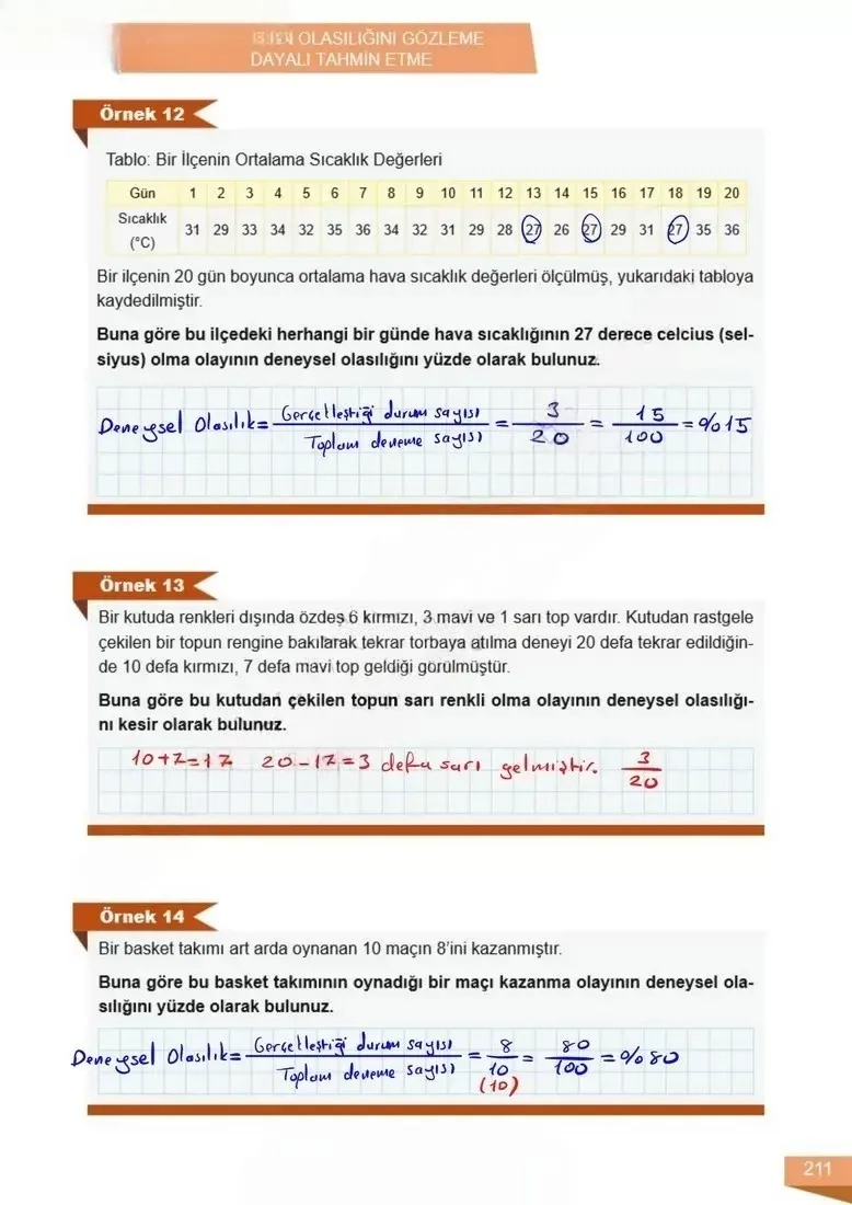 6. Sınıf Matematik Ders Kitabı Cevapları Meb Yayınları 1 Sayfa 211 Çözüm Görseli