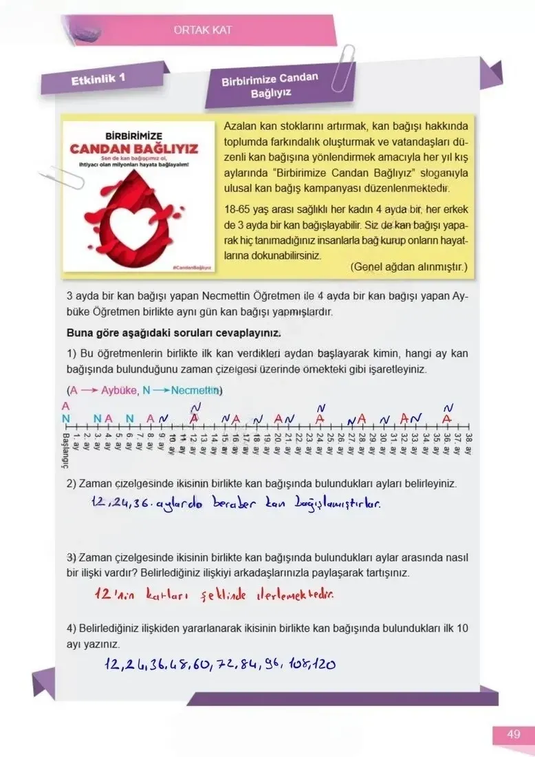 6. Sınıf Matematik Ders Kitabı Cevapları Meb Yayınları 1 Sayfa 49 Çözüm Görseli