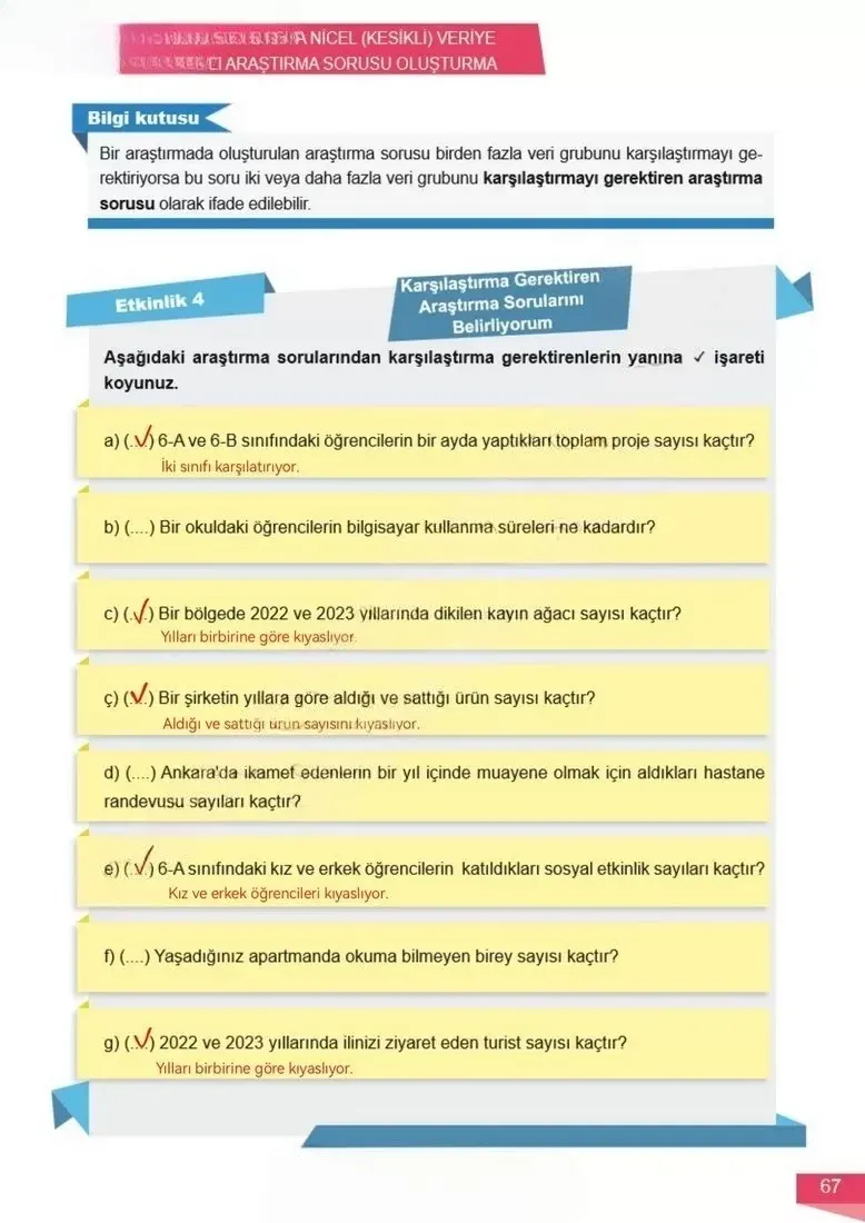 6. Sınıf Matematik Ders Kitabı Cevapları Meb Yayınları 1 Sayfa 67 Çözüm Görseli