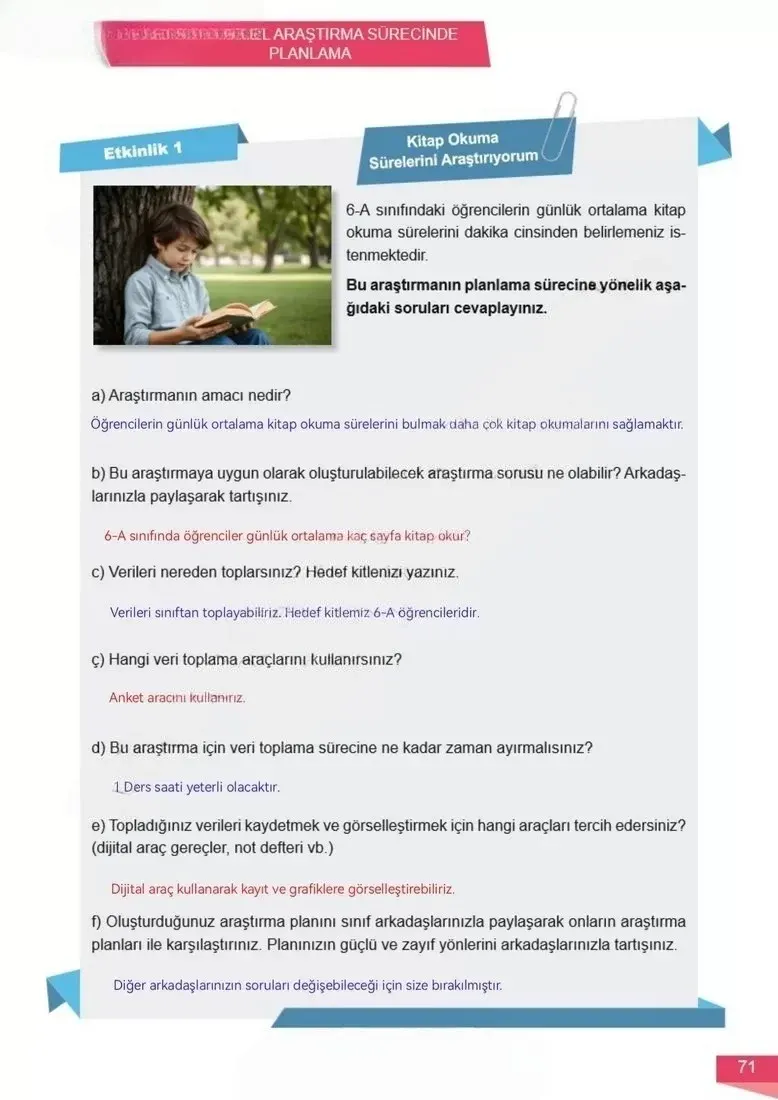 6. Sınıf Matematik Ders Kitabı Cevapları Meb Yayınları 1 Sayfa 71 Çözüm Görseli