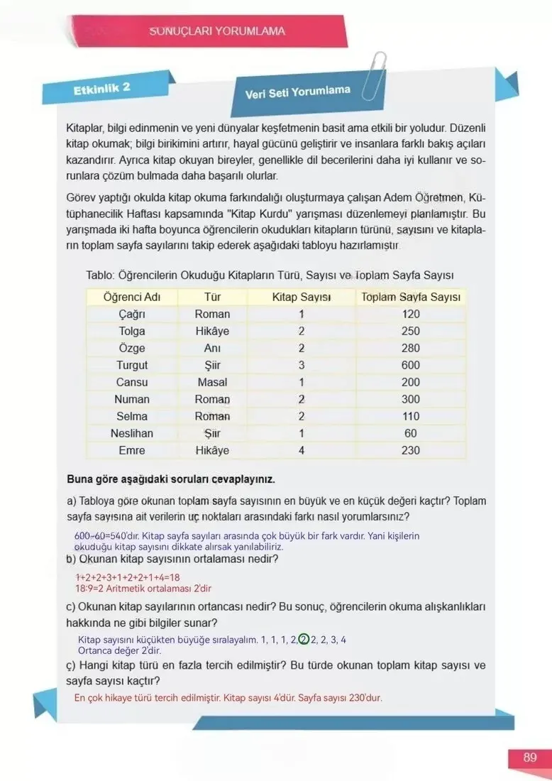 6. Sınıf Matematik Ders Kitabı Cevapları Meb Yayınları 1 Sayfa 89 Çözüm Görseli