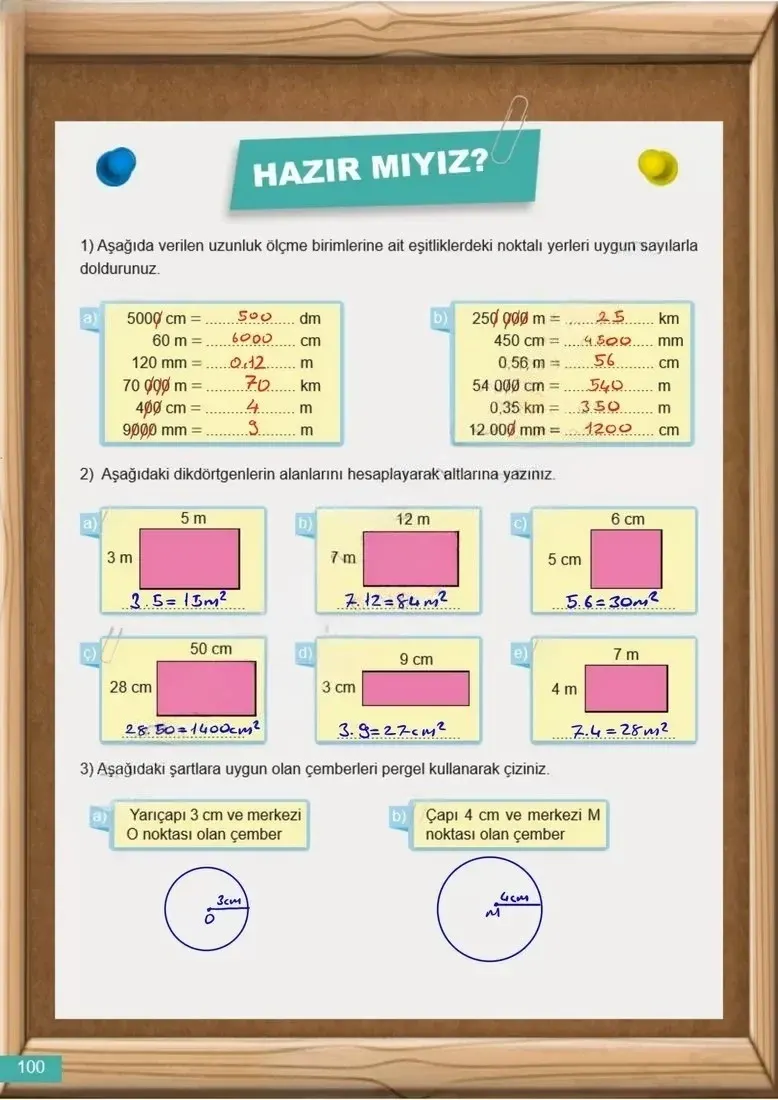 6. Sınıf Matematik Ders Kitabı Cevapları Meb Yayınları 2 Sayfa 100 Çözüm Görseli