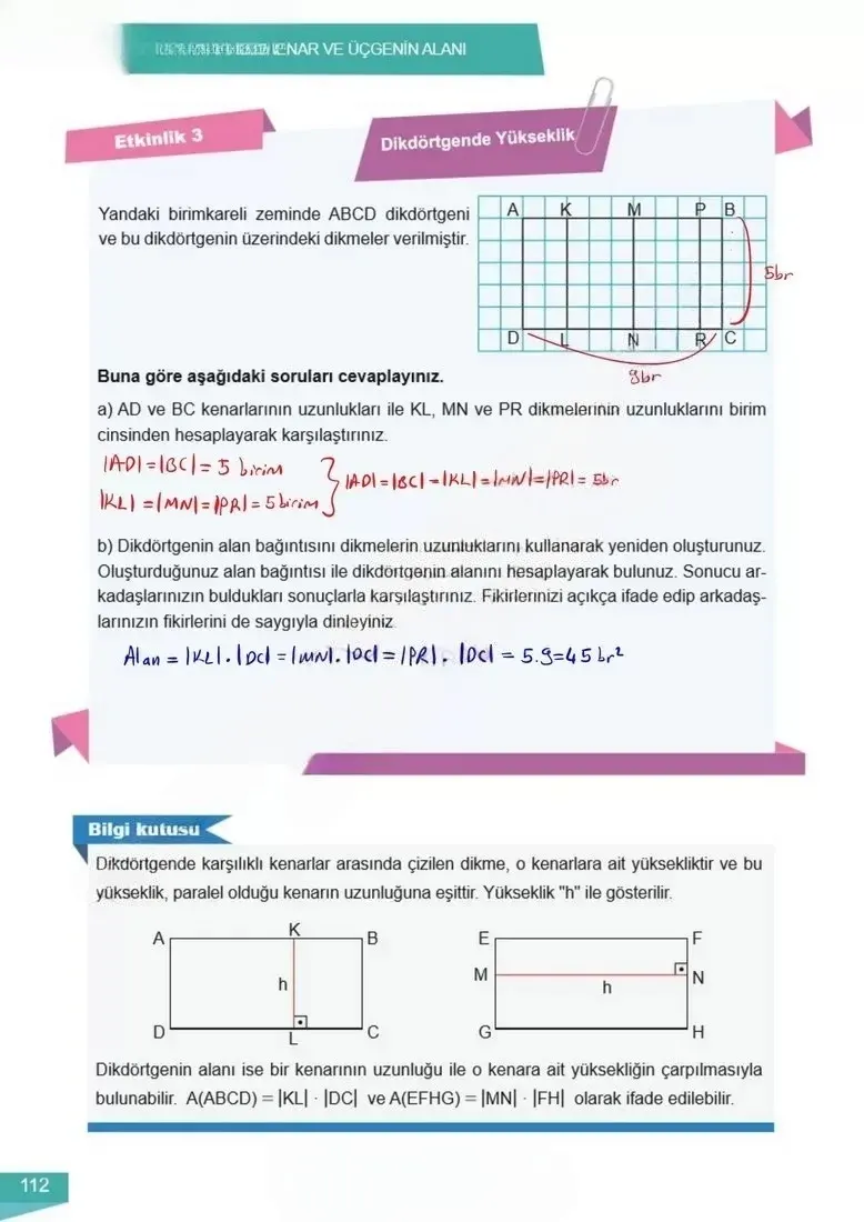 6. Sınıf Matematik Ders Kitabı Cevapları Meb Yayınları 2 Sayfa 112 Çözüm Görseli