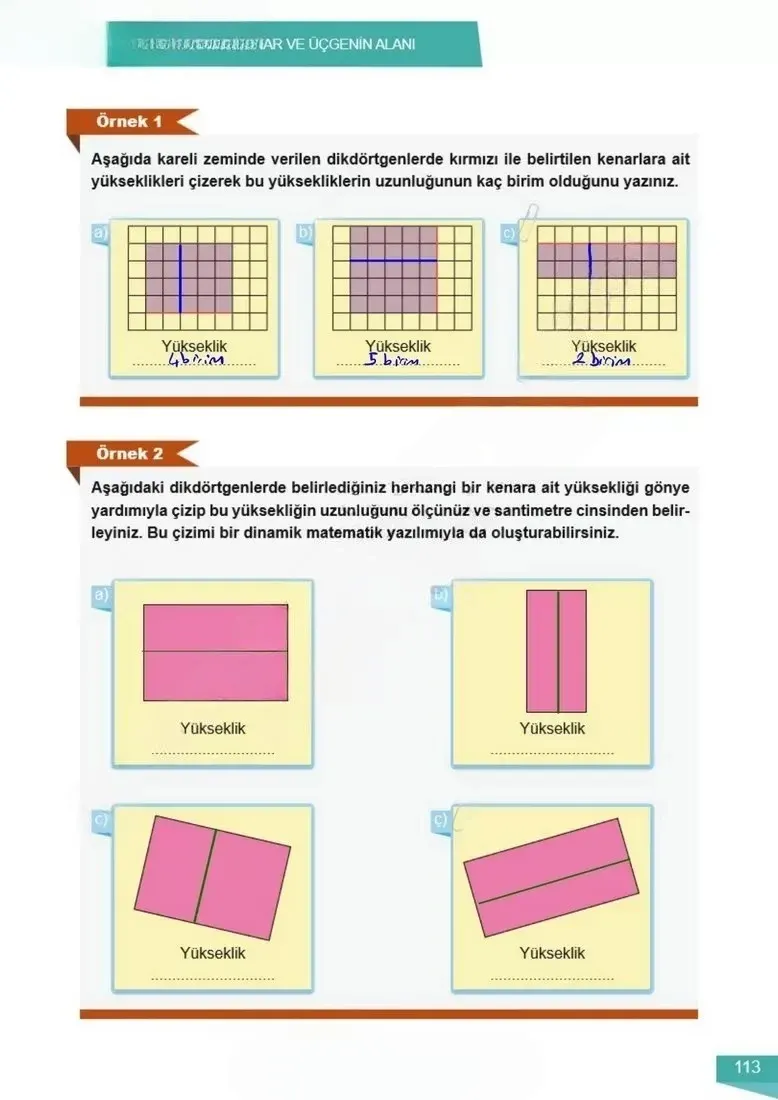 6. Sınıf Matematik Ders Kitabı Cevapları Meb Yayınları 2 Sayfa 113 Çözüm Görseli