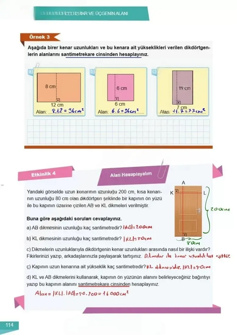 6. Sınıf Matematik Ders Kitabı Cevapları Meb Yayınları 2 Sayfa 114 Çözüm Görseli
