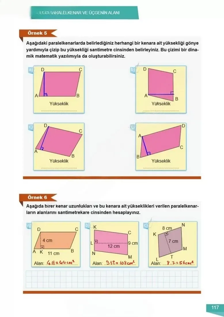 6. Sınıf Matematik Ders Kitabı Cevapları Meb Yayınları 2 Sayfa 117 Çözüm Görseli