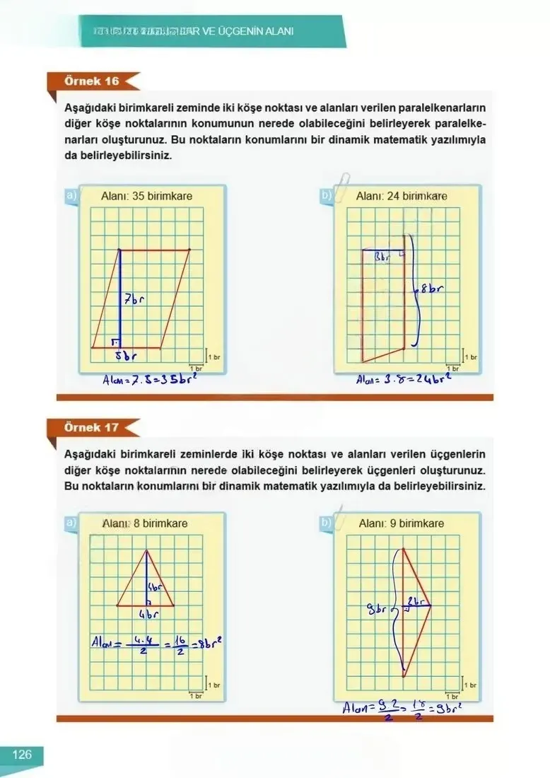 6. Sınıf Matematik Ders Kitabı Cevapları Meb Yayınları 2 Sayfa 126 Çözüm Görseli
