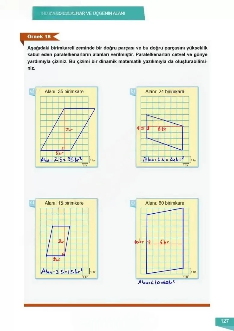 6. Sınıf Matematik Ders Kitabı Cevapları Meb Yayınları 2 Sayfa 127 Çözüm Görseli
