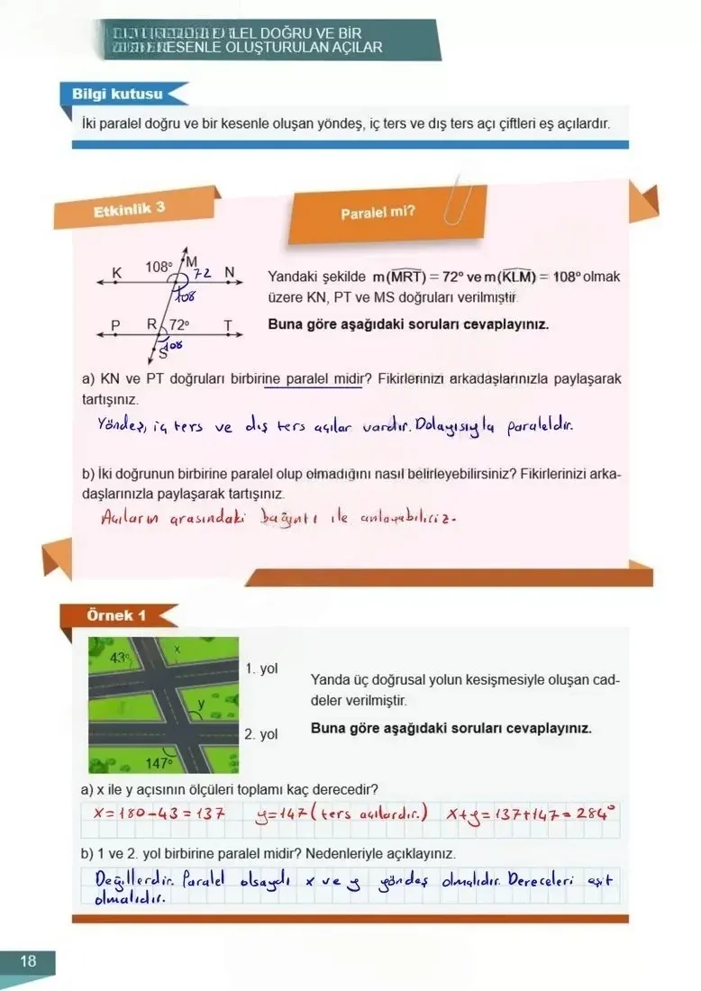 6. Sınıf Matematik Ders Kitabı Cevapları Meb Yayınları 2 Sayfa 18 Çözüm Görseli