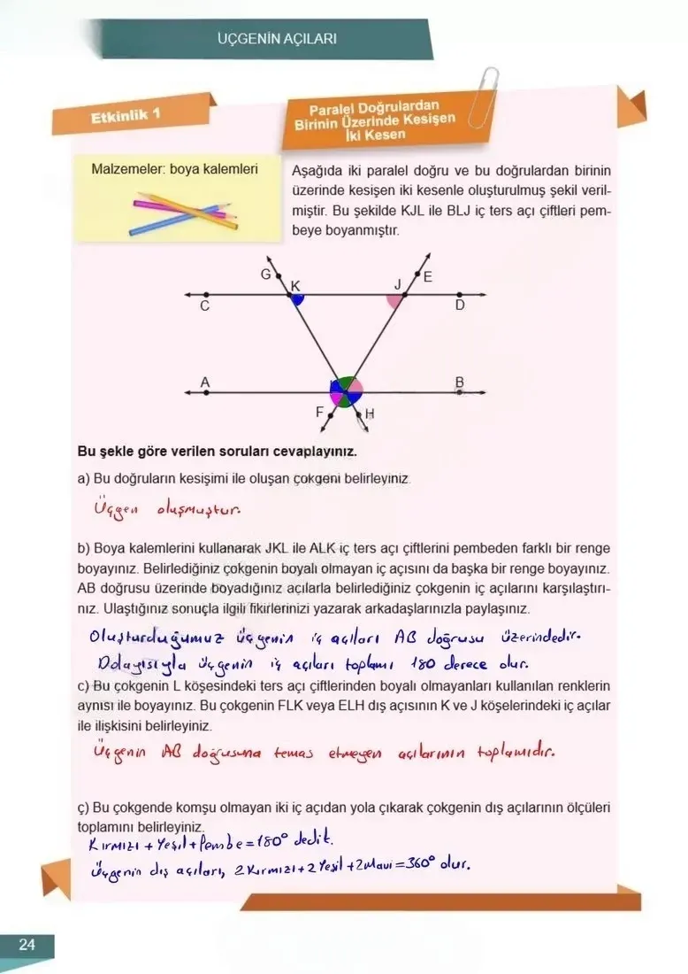 6. Sınıf Matematik Ders Kitabı Cevapları Meb Yayınları 2 Sayfa 24 Çözüm Görseli