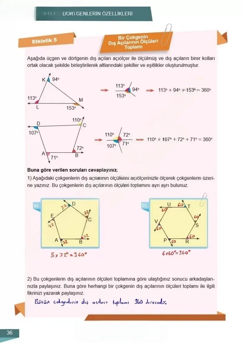 6. Sınıf Matematik Ders Kitabı Cevapları Meb Yayınları 2 Sayfa 36 Çözüm Görseli