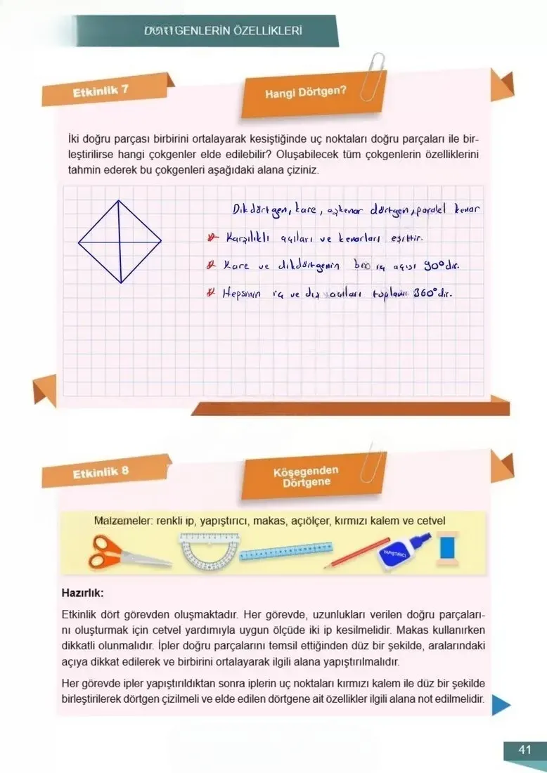 6. Sınıf Matematik Ders Kitabı Cevapları Meb Yayınları 2 Sayfa 41 Çözüm Görseli