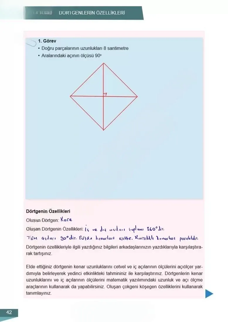 6. Sınıf Matematik Ders Kitabı Cevapları Meb Yayınları 2 Sayfa 42 Çözüm Görseli