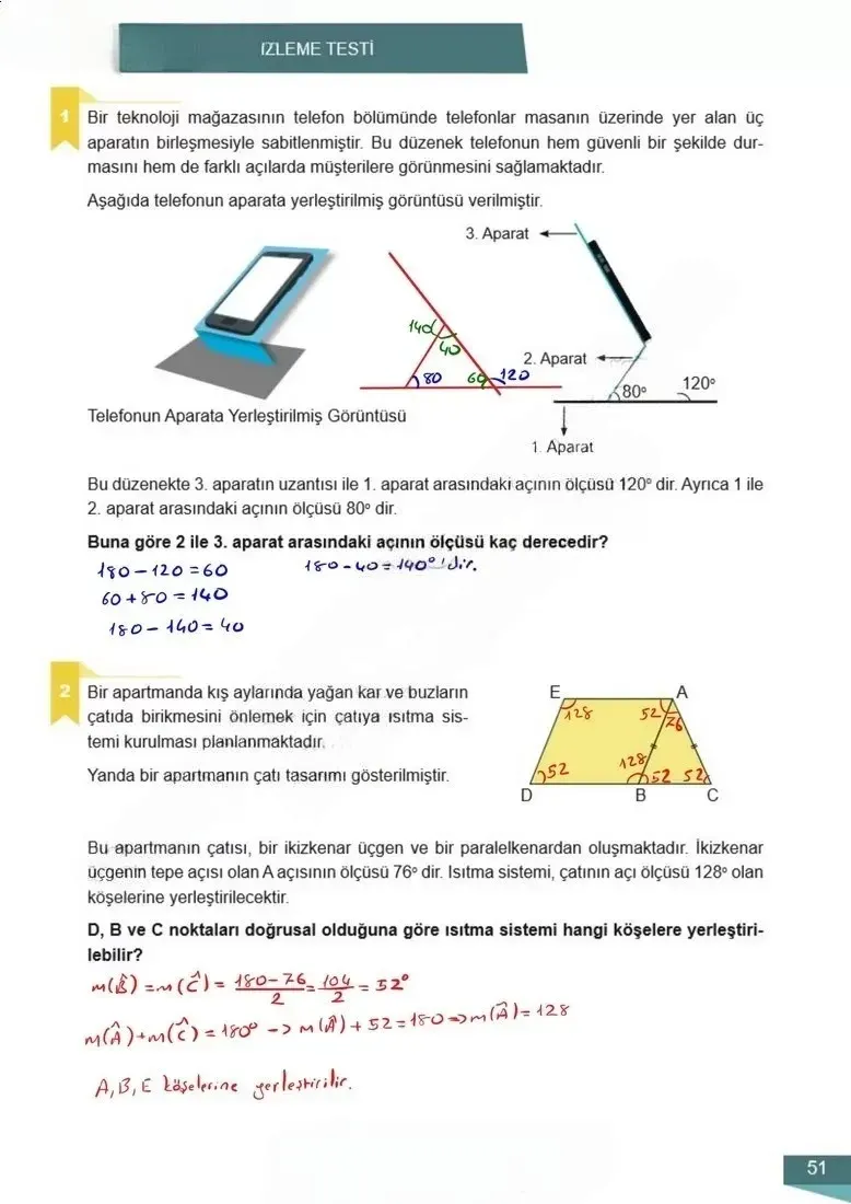 6. Sınıf Matematik Ders Kitabı Cevapları Meb Yayınları 2 Sayfa 51 Çözüm Görseli