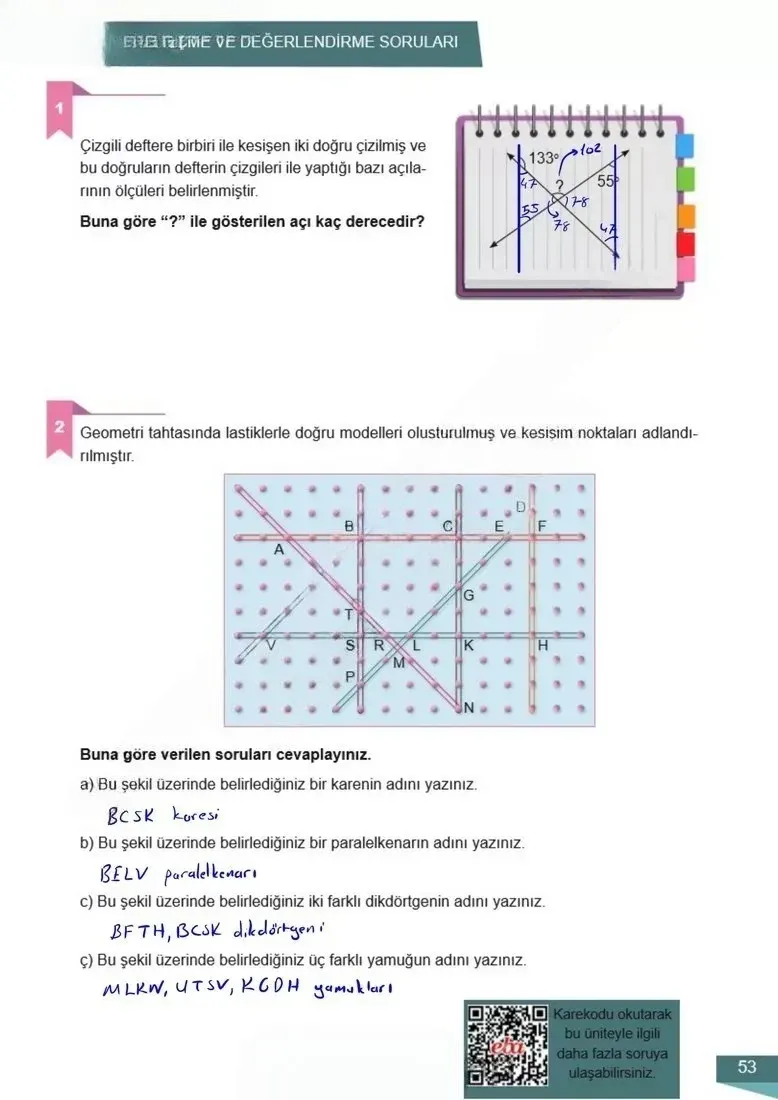 6. Sınıf Matematik Ders Kitabı Cevapları Meb Yayınları 2 Sayfa 53 Çözüm Görseli