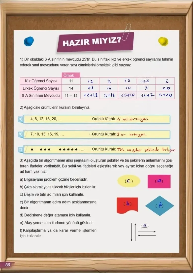 6. Sınıf Matematik Ders Kitabı Cevapları Meb Yayınları 2 Sayfa 56 Çözüm Görseli