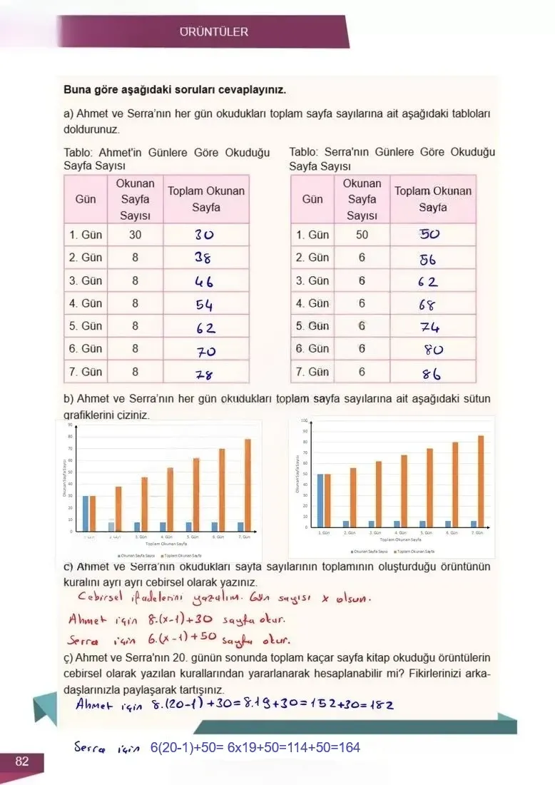 6. Sınıf Matematik Ders Kitabı Cevapları Meb Yayınları 2 Sayfa 82 Çözüm Görseli