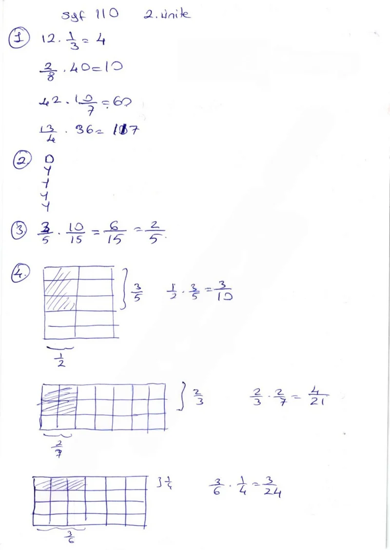 6. Sınıf Matematik Ders Kitabı Cevapları Öğün Yayınlar Sayfa 110 Çözüm Görseli
