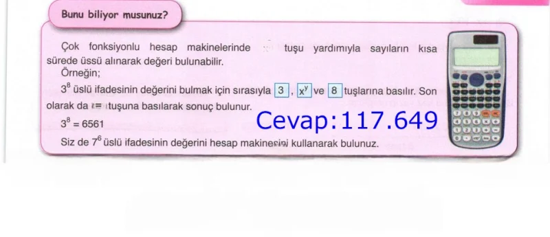 6. Sınıf Matematik Ders Kitabı Cevapları Öğün Yayınlar Sayfa 15 Çözüm Görseli