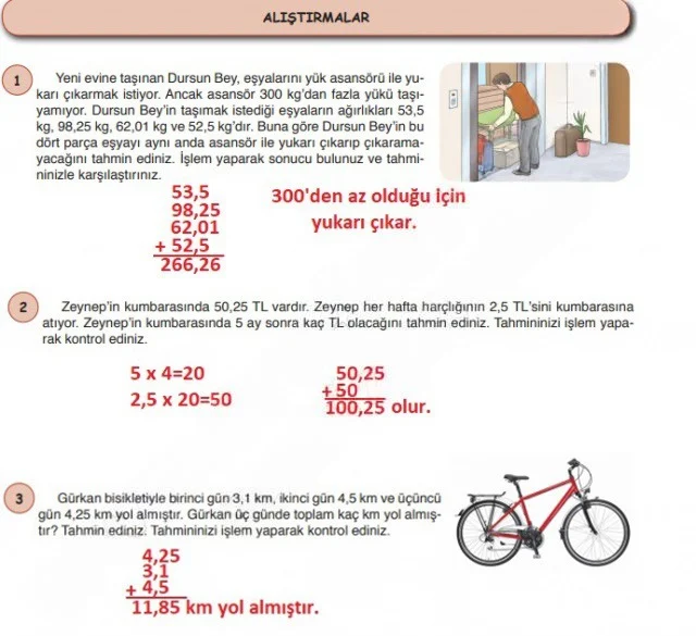 6. Sınıf Matematik Ders Kitabı Cevapları Öğün Yayınlar Sayfa 170 Çözüm Görseli