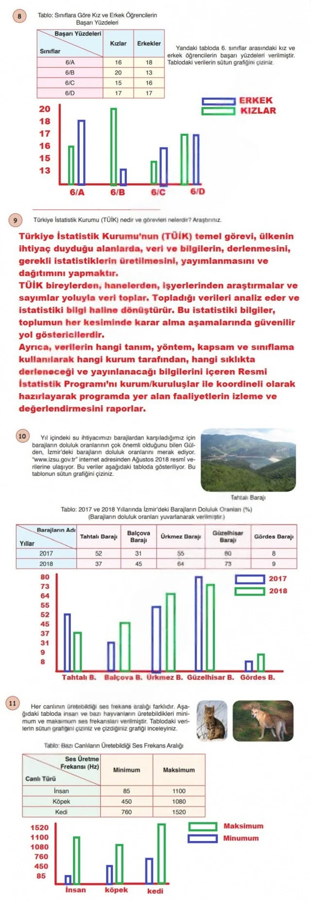 6. Sınıf Matematik Ders Kitabı Cevapları Öğün Yayınlar Sayfa 207 Çözüm Görseli