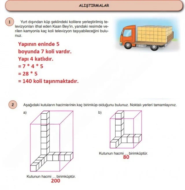 6. Sınıf Matematik Ders Kitabı Cevapları Öğün Yayınlar Sayfa 312 Çözüm Görseli