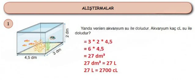 6. Sınıf Matematik Ders Kitabı Cevapları Öğün Yayınlar Sayfa 342 Çözüm Görseli