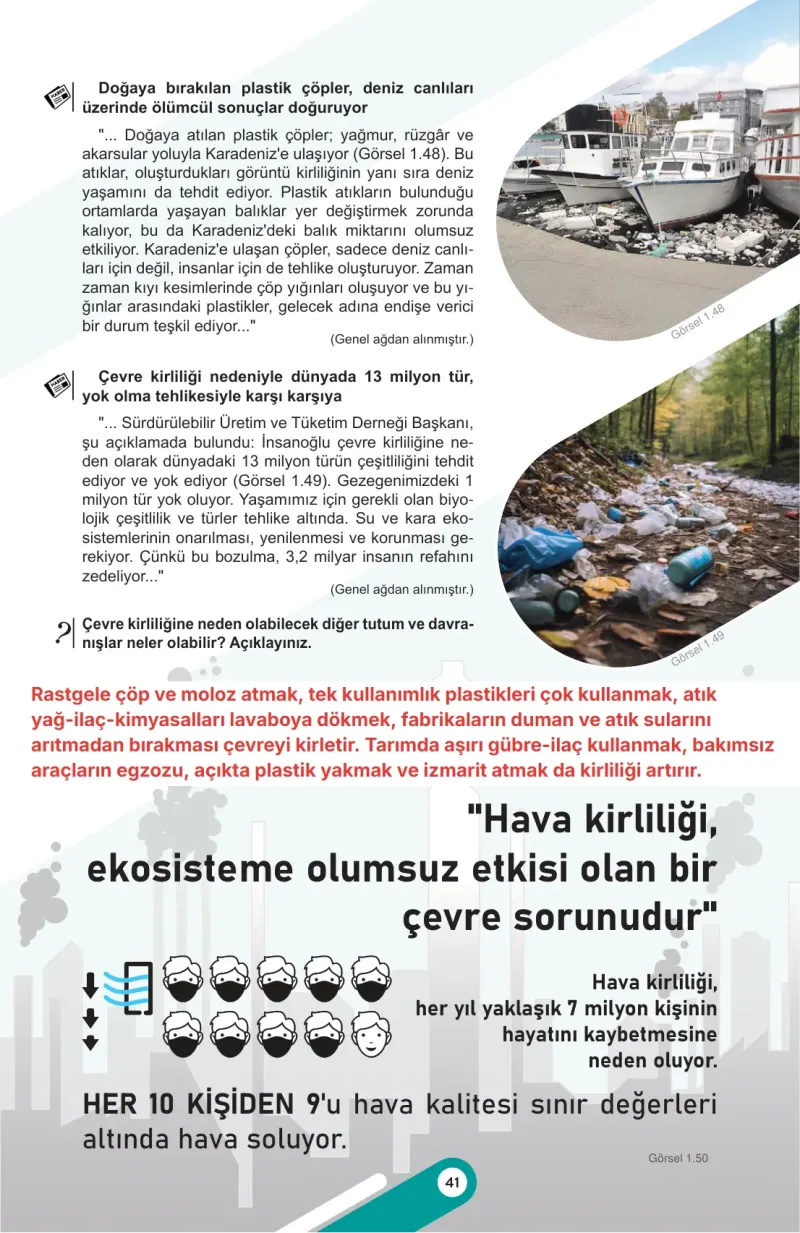 6. Sınıf Sosyal Bilgiler Ders Kitabı Cevapları Meb Yayınları 1. Kitap Sayfa 41 Çözüm Görseli