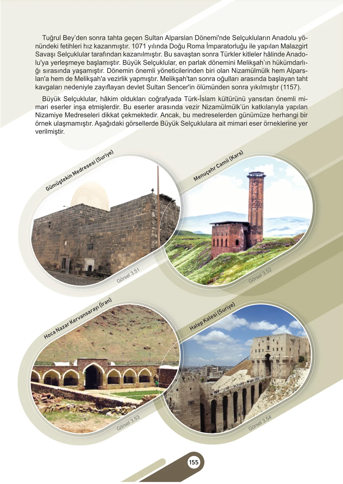 6. Sınıf Sosyal Bilgiler Ders Kitabı Cevapları Meb Yayınları 1. Kitap Sayfa 155
