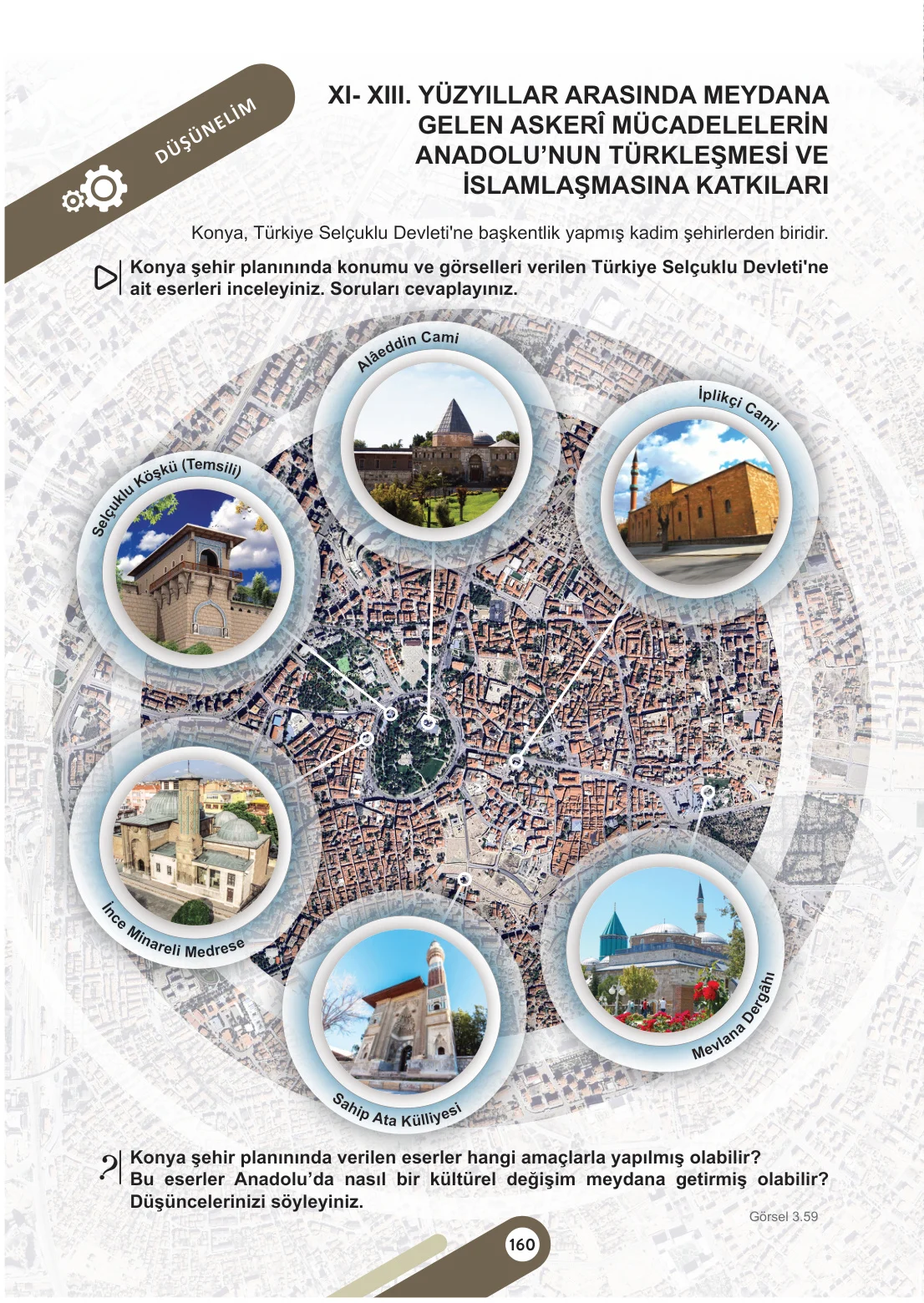 6. Sınıf Sosyal Bilgiler Ders Kitabı Cevapları Meb Yayınları 1. Kitap Sayfa 160