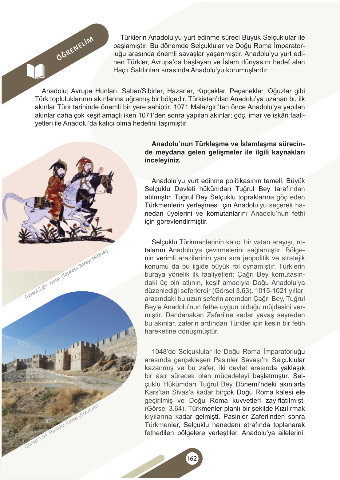 6. Sınıf Sosyal Bilgiler Ders Kitabı Cevapları Meb Yayınları 1. Kitap Sayfa 162