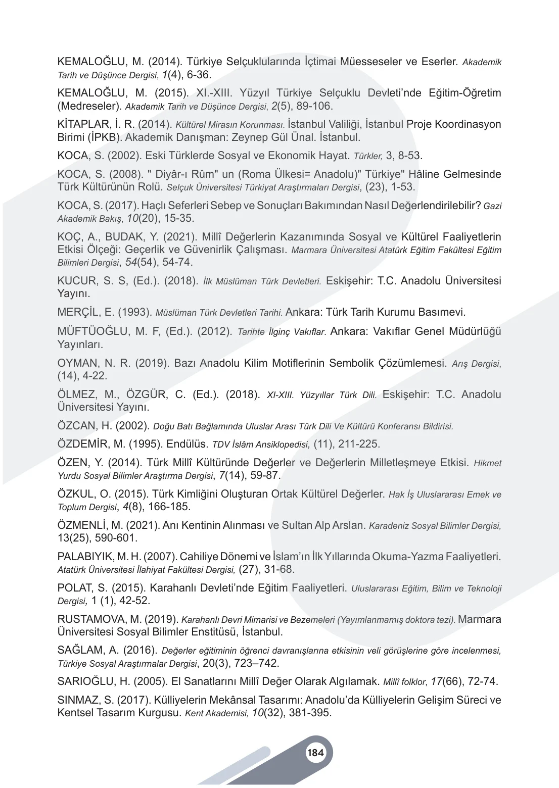6. Sınıf Sosyal Bilgiler Ders Kitabı Cevapları Meb Yayınları 1. Kitap Sayfa 184