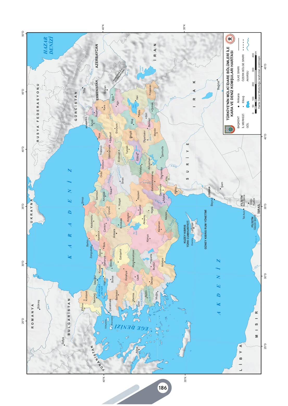 6. Sınıf Sosyal Bilgiler Ders Kitabı Cevapları Meb Yayınları 1. Kitap Sayfa 186