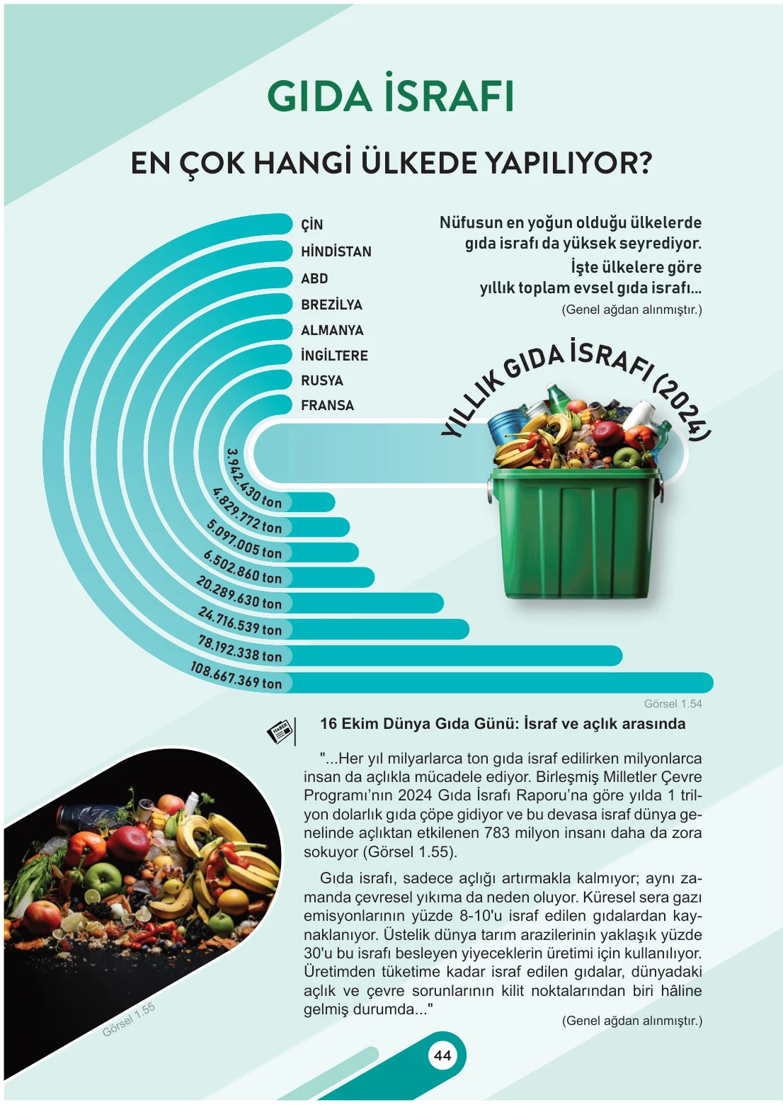 6. Sınıf Sosyal Bilgiler Ders Kitabı Cevapları Meb Yayınları 1. Kitap Sayfa 44
