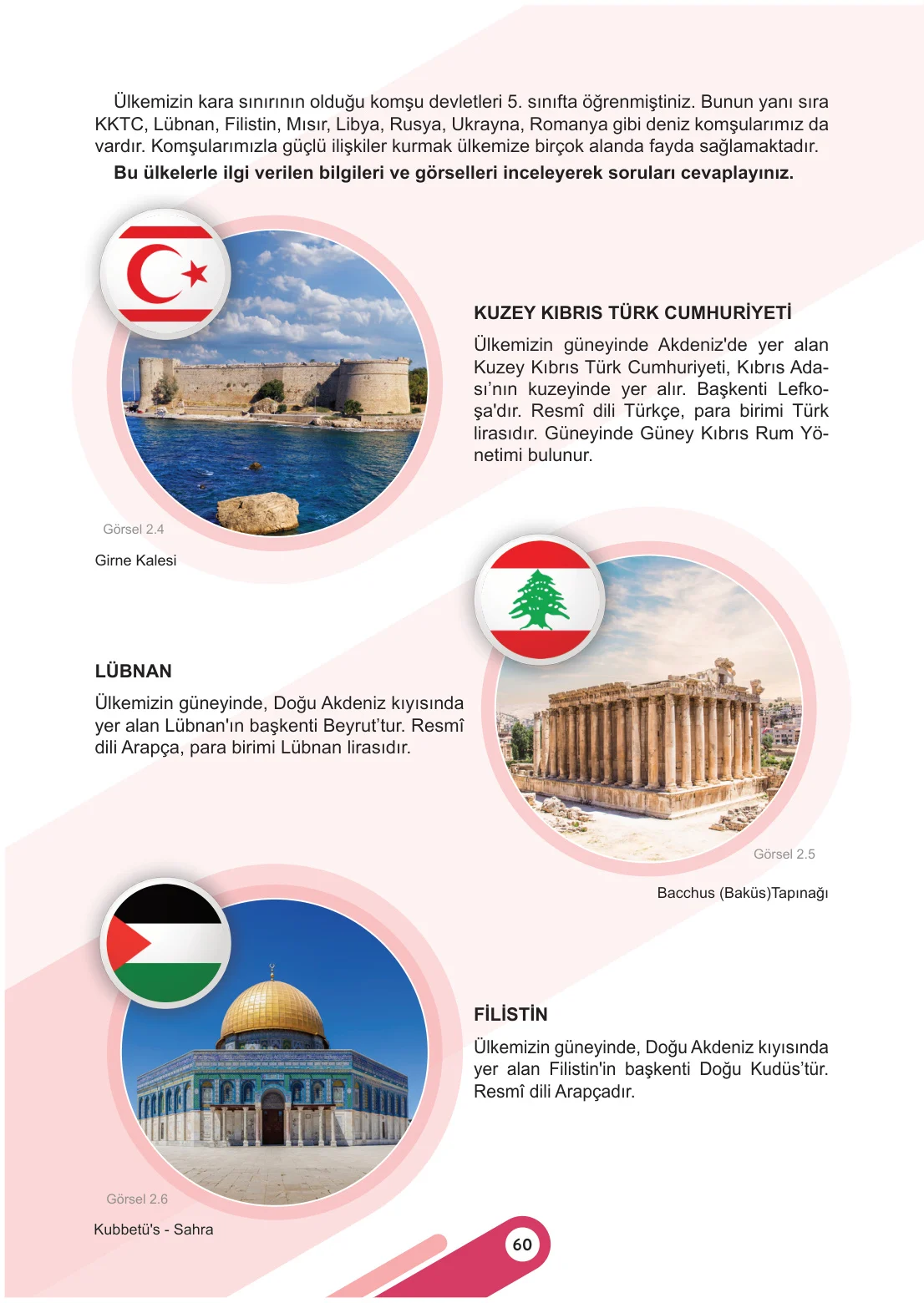 6. Sınıf Sosyal Bilgiler Ders Kitabı Cevapları Meb Yayınları 1. Kitap Sayfa 60