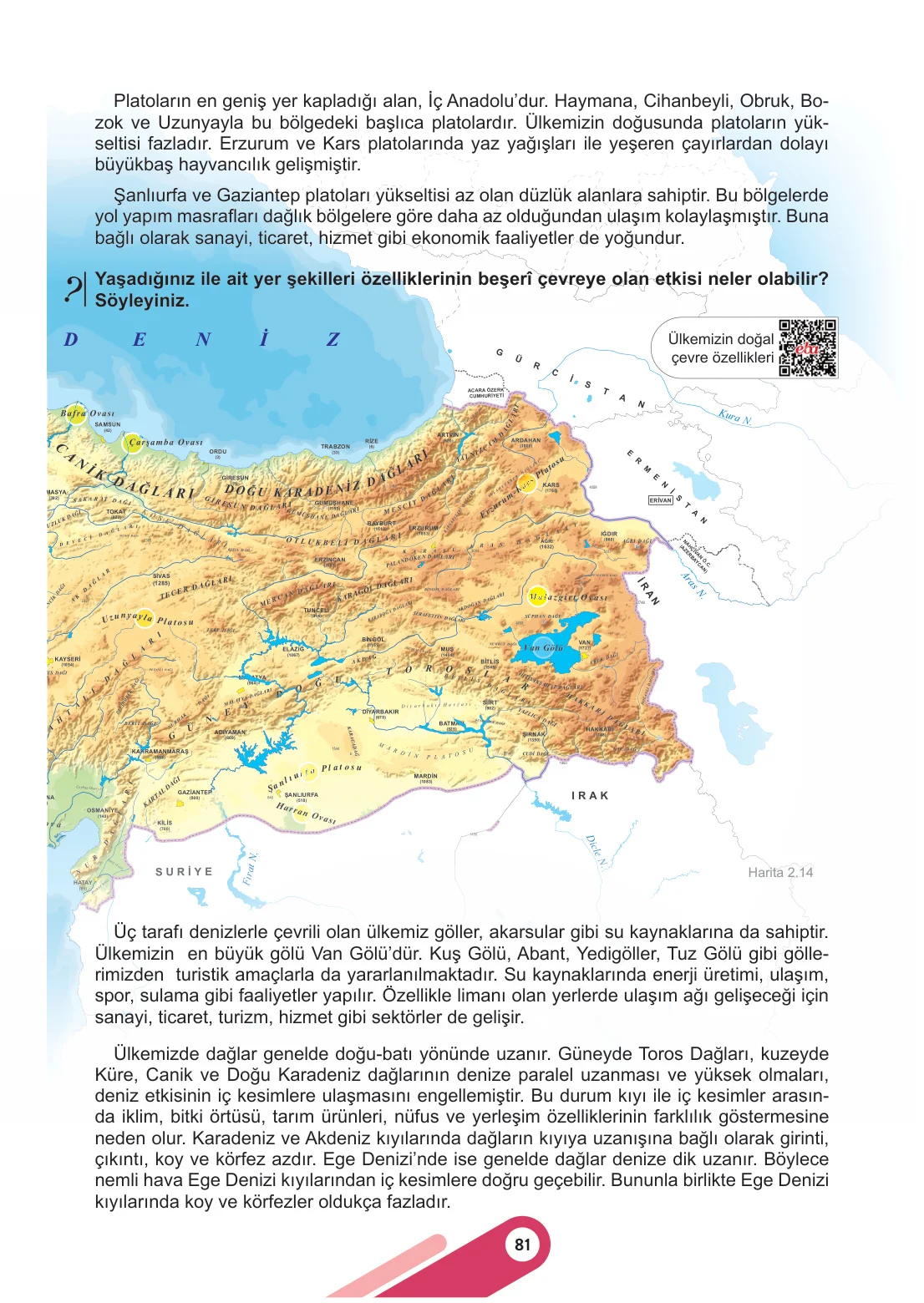6. Sınıf Sosyal Bilgiler Ders Kitabı Cevapları Meb Yayınları 1. Kitap Sayfa 81