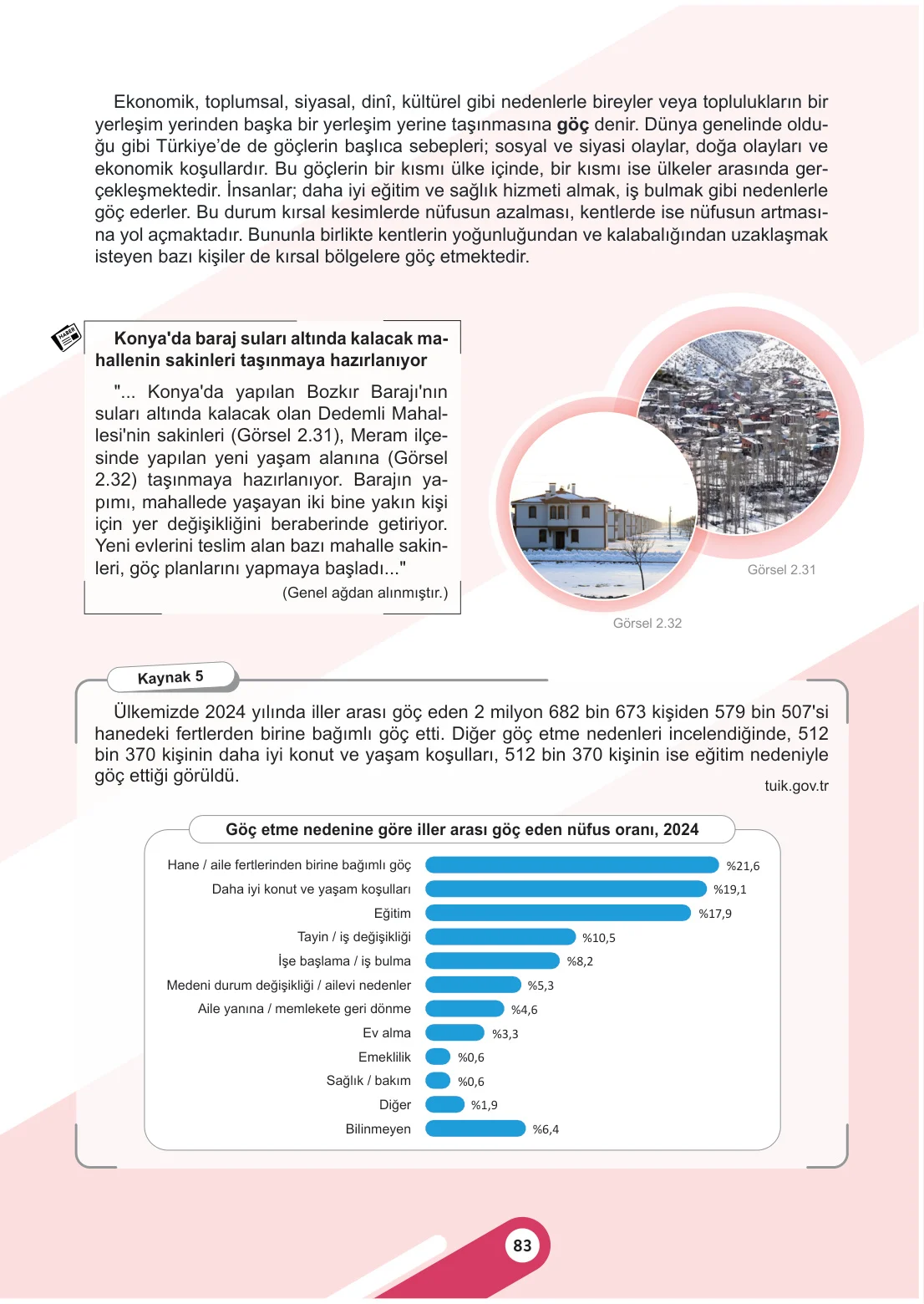 6. Sınıf Sosyal Bilgiler Ders Kitabı Cevapları Meb Yayınları 1. Kitap Sayfa 83