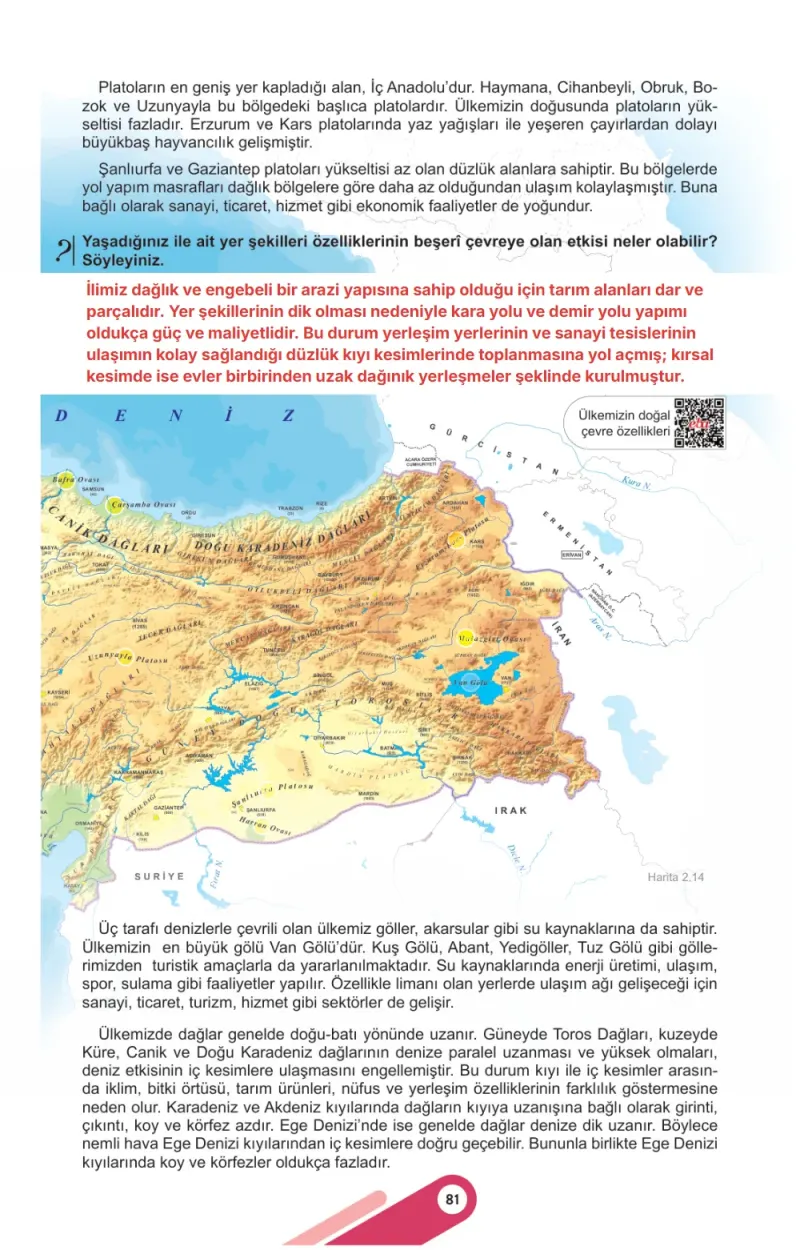 6. Sınıf Sosyal Bilgiler Ders Kitabı Cevapları Meb Yayınları 1. Kitap Sayfa 81 Çözüm Görseli