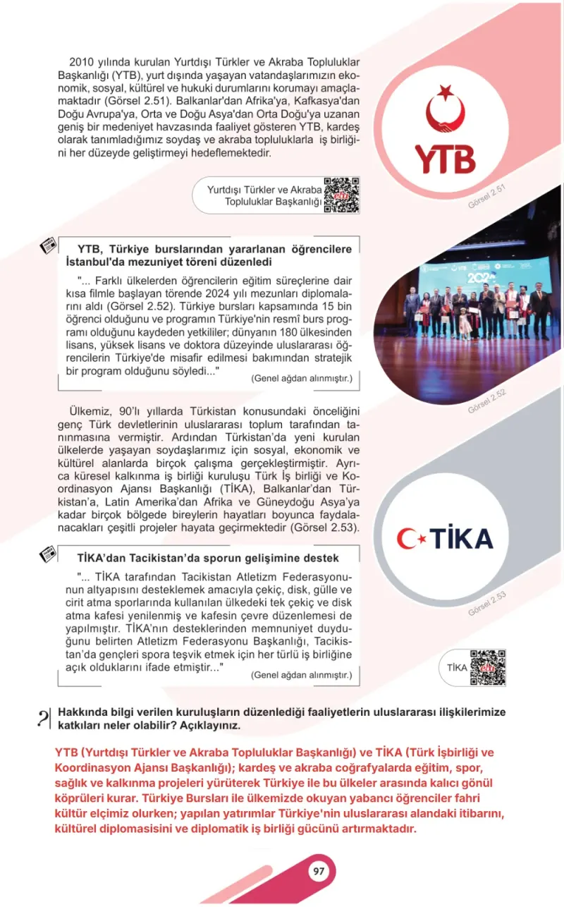 6. Sınıf Sosyal Bilgiler Ders Kitabı Cevapları Meb Yayınları 1. Kitap Sayfa 97 Çözüm Görseli
