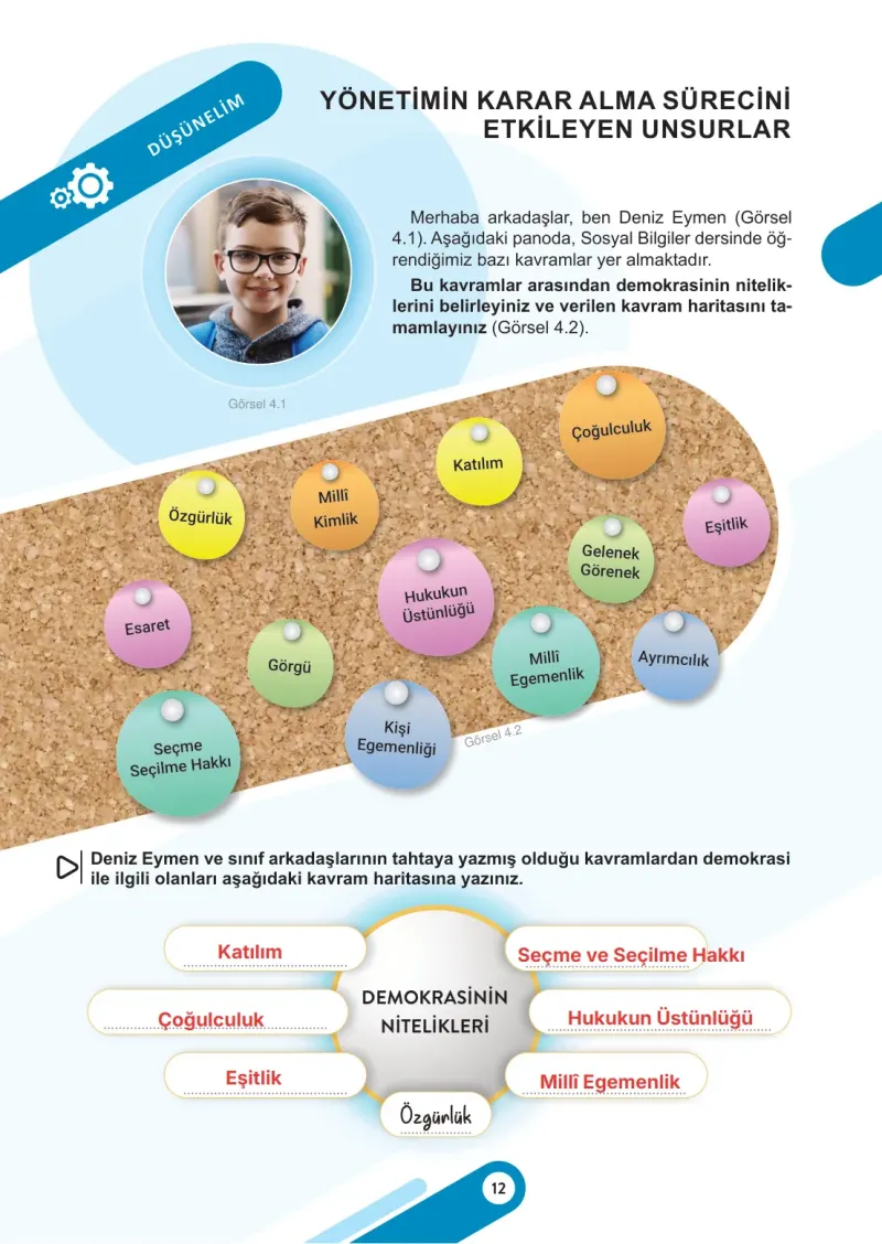 6. Sınıf Sosyal Bilgiler Ders Kitabı Cevapları Meb Yayınları 2. Kitap Sayfa 12 Çözüm Görseli