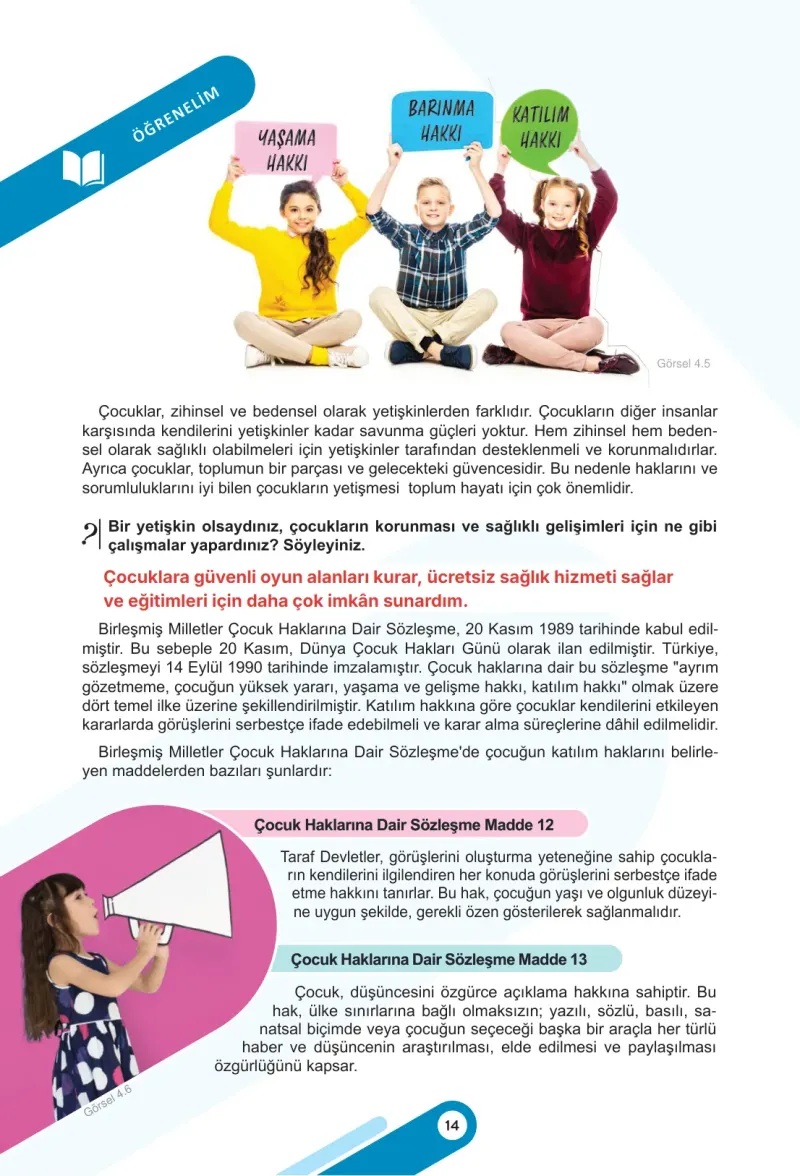 6. Sınıf Sosyal Bilgiler Ders Kitabı Cevapları Meb Yayınları 2. Kitap Sayfa 14 Çözüm Görseli