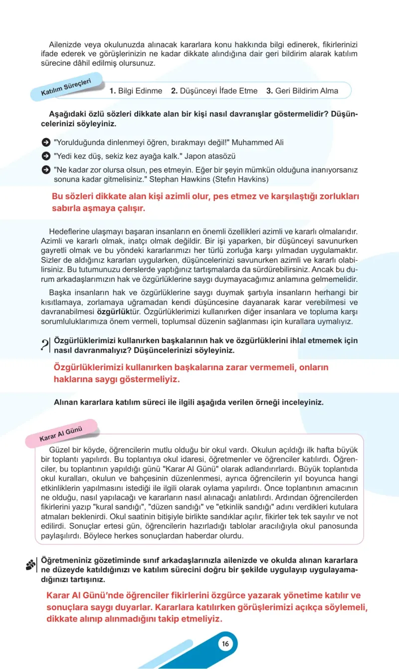 6. Sınıf Sosyal Bilgiler Ders Kitabı Cevapları Meb Yayınları 2. Kitap Sayfa 16 Çözüm Görseli