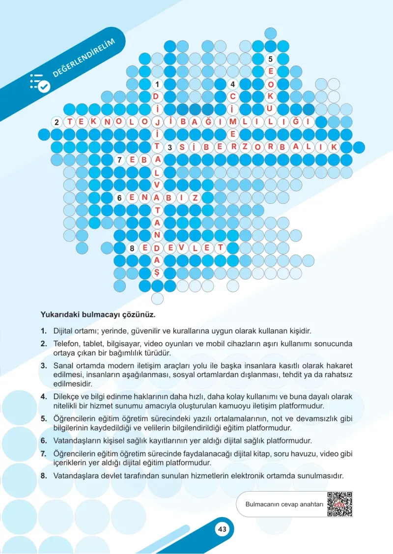 6. Sınıf Sosyal Bilgiler Ders Kitabı Cevapları Meb Yayınları 2. Kitap Sayfa 43 Çözüm Görseli