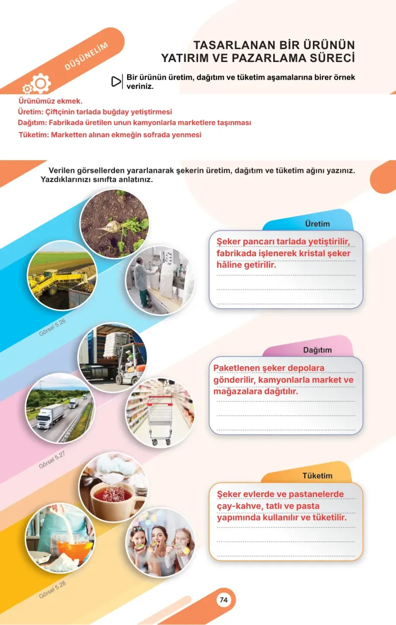 6. Sınıf Sosyal Bilgiler Ders Kitabı Cevapları Meb Yayınları 2. Kitap Sayfa 74 Çözüm Görseli