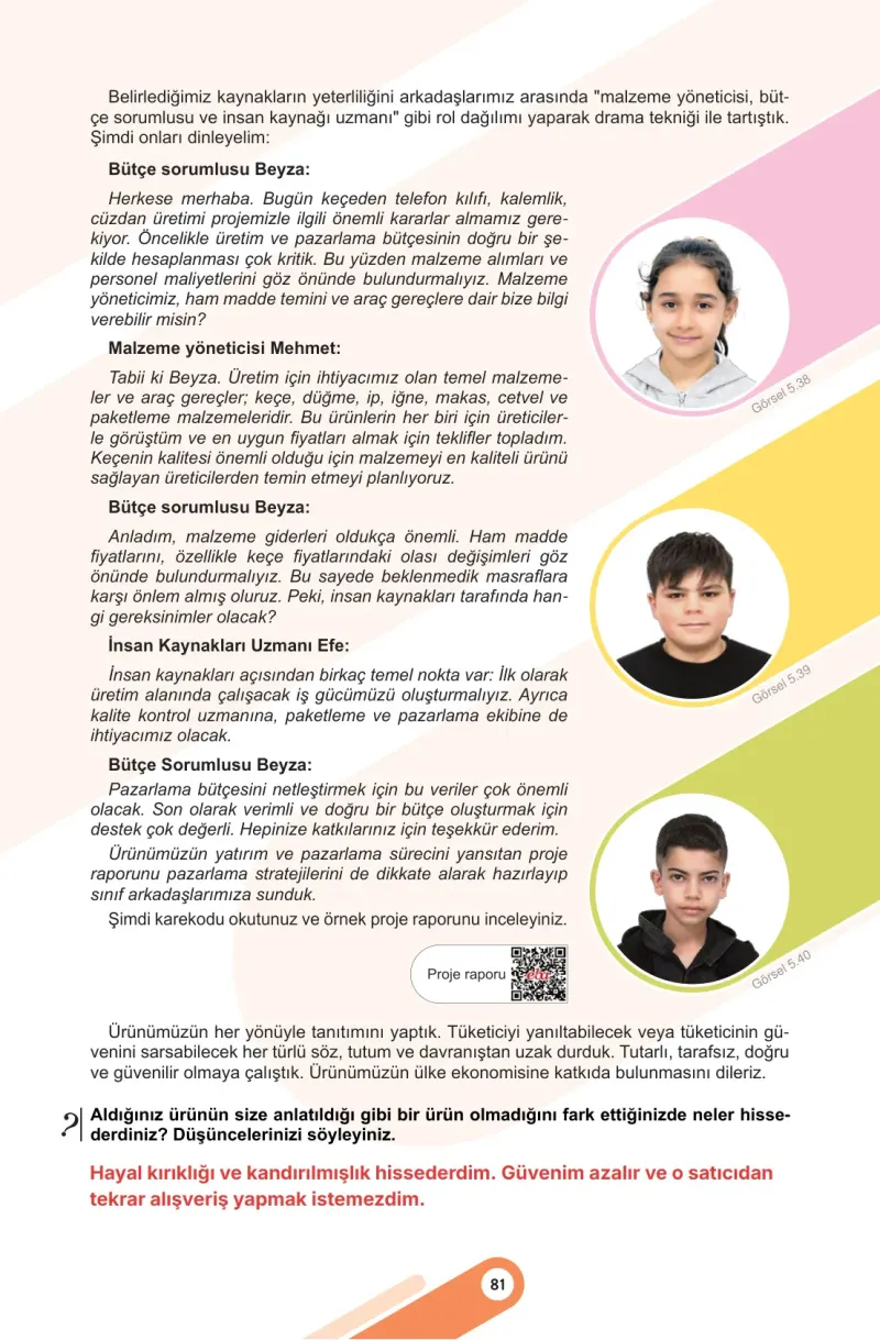 6. Sınıf Sosyal Bilgiler Ders Kitabı Cevapları Meb Yayınları 2. Kitap Sayfa 81 Çözüm Görseli