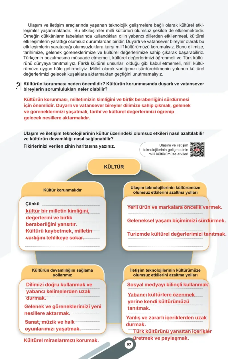 6. Sınıf Sosyal Bilgiler Ders Kitabı Cevapları Meb Yayınları 2. Kitap Sayfa 97 Çözüm Görseli